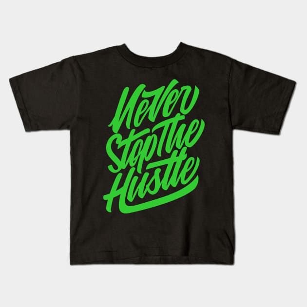 Hustle Kids T-Shirt by WMKDesign